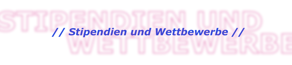 Stipdenien & Wettbewerbe