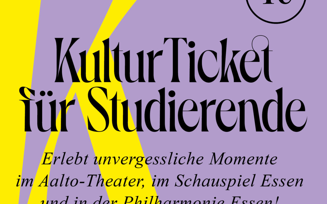 Ausgenommene Veranstaltungen KulturTicket WiSe24/25